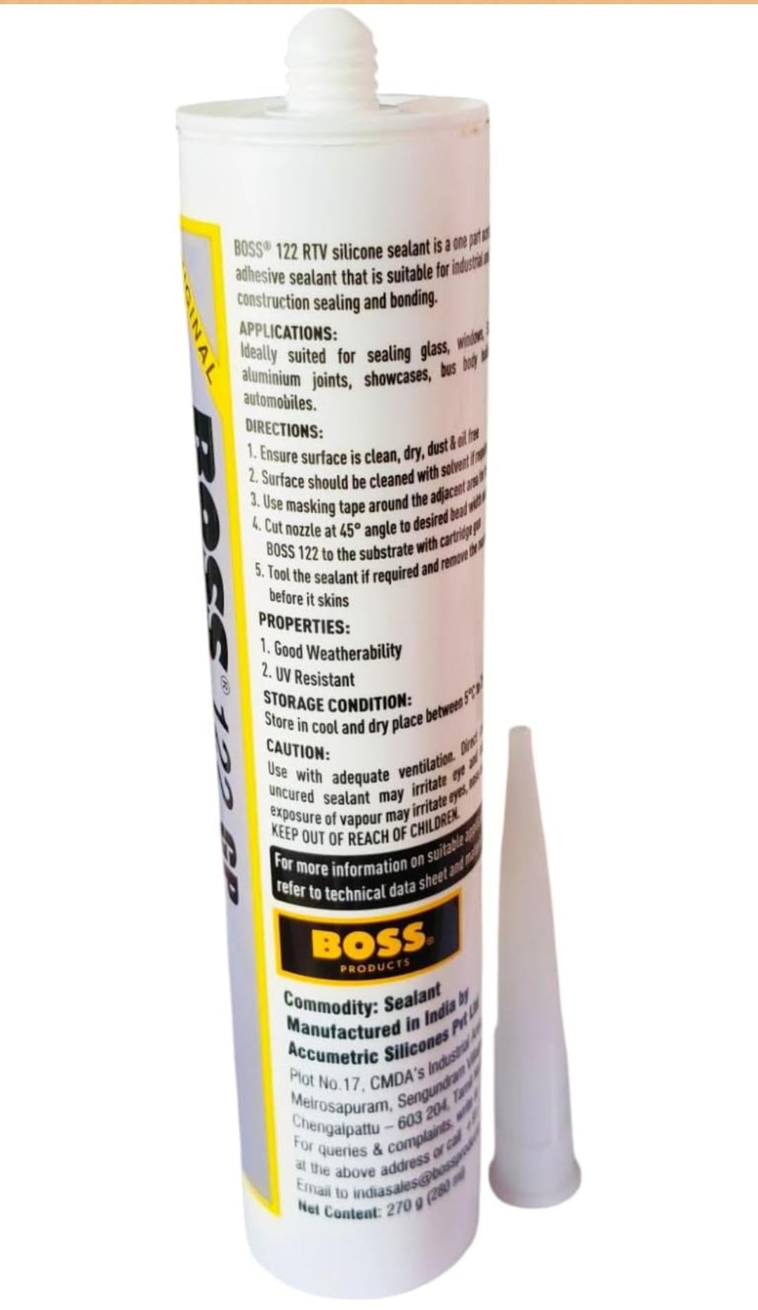 Boss 122 GP Silicon Sealant