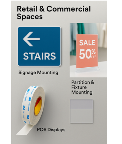 3M PE Foam Tape 1600T | Pack of 6