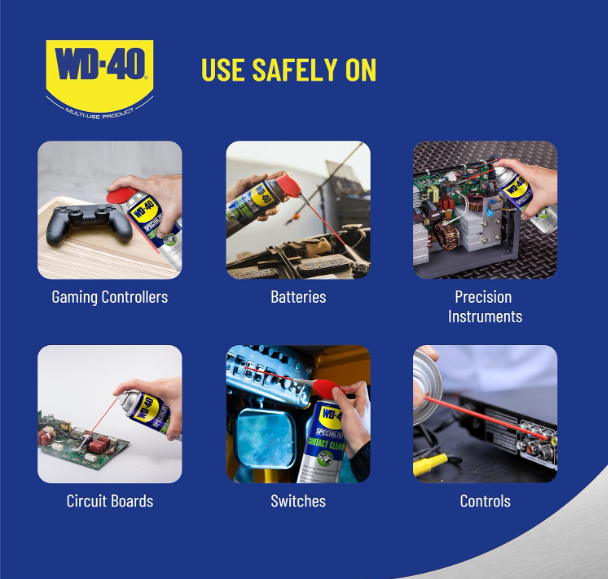 WD 40 Electrical Contact Cleaner | 400ML | Pack of 2