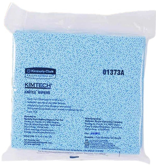 Kimtech Prep® Kimtex Wiper Cloth (1373), Blue, 10 Packs / Case, 100 Cloths / Pack (1,000 Cloths)