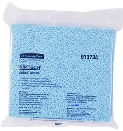Kimtech Prep® Kimtex Wiper Cloth (1373), Blue, 10 Packs / Case, 100 Cloths / Pack (1,000 Cloths)